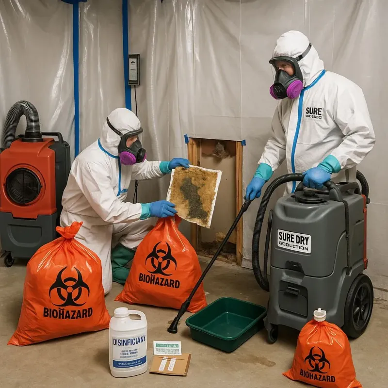Contaminated Water Handling Protocols process in Aurora, NE